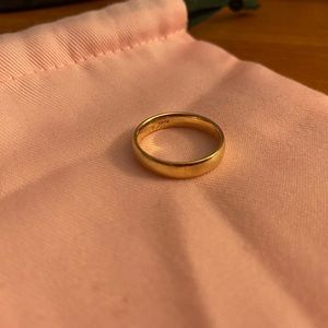14k Rose Gold 4mm wedding band